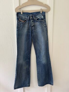 Diesel Women's Medium Blue Bootcut Jeans